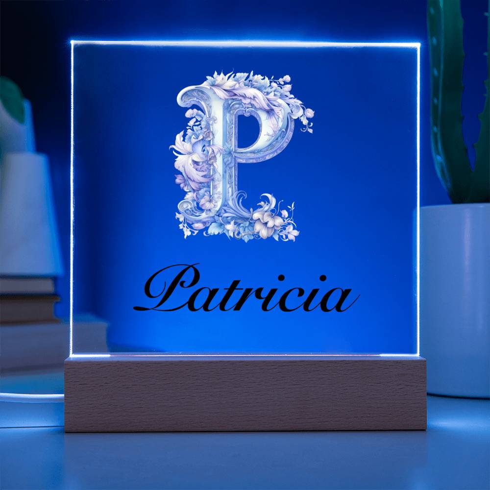 Patricia 01 - Square Acrylic Plaque