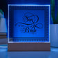 Son of the Bride (Black) - Square Acrylic Plaque