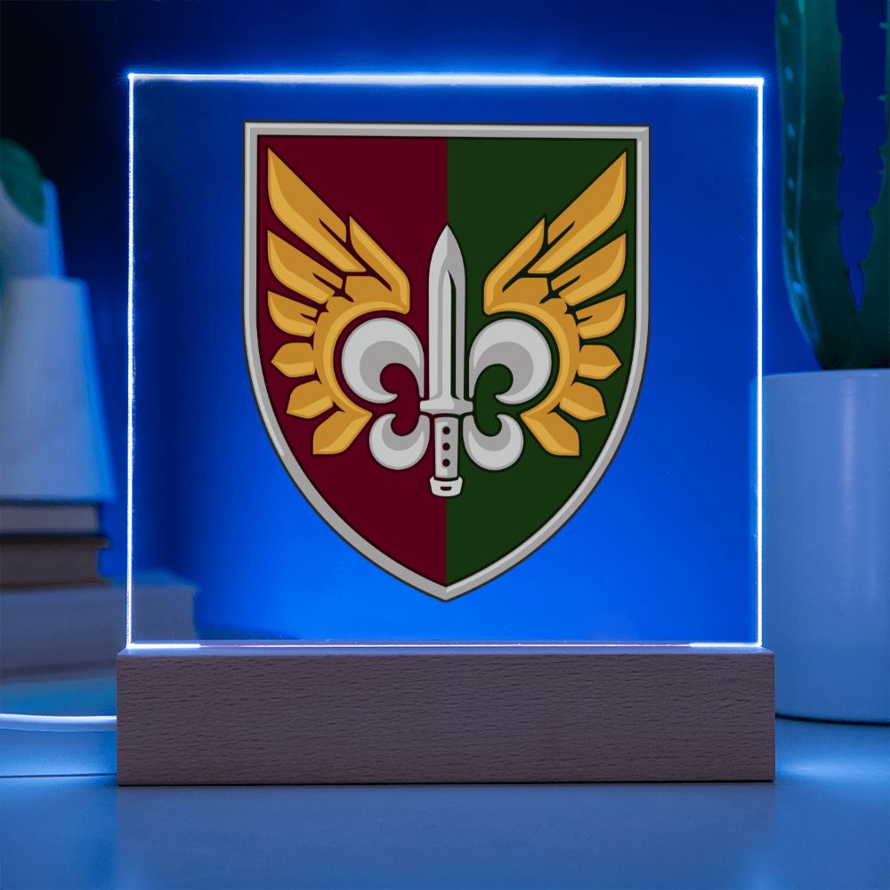 132nd Reconnaissance Battalion (Ukraine) - Square Acrylic Plaque