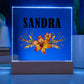 Sandra v3 - Square Acrylic Plaque