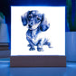 Dog Lover Collection (Watercolor) 07 - Square Acrylic Plaque