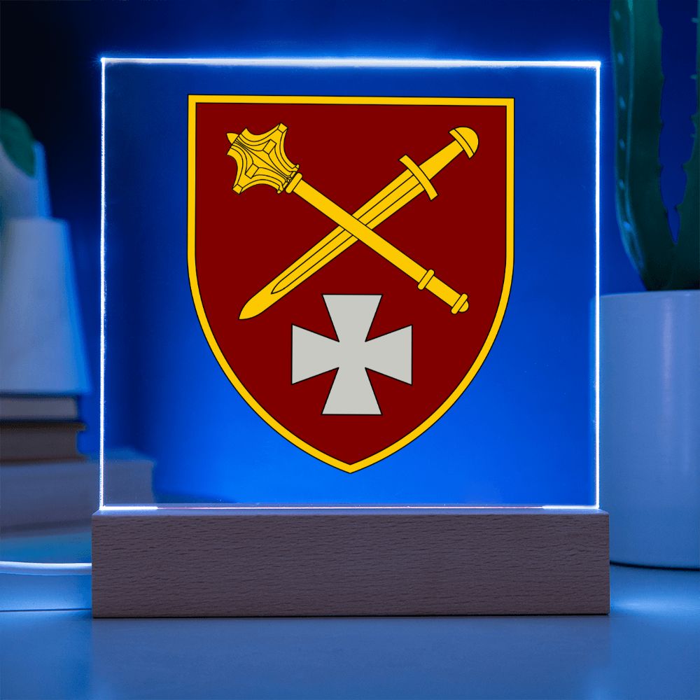 Operational Command West (Ukraine) - Square Acrylic Plaque