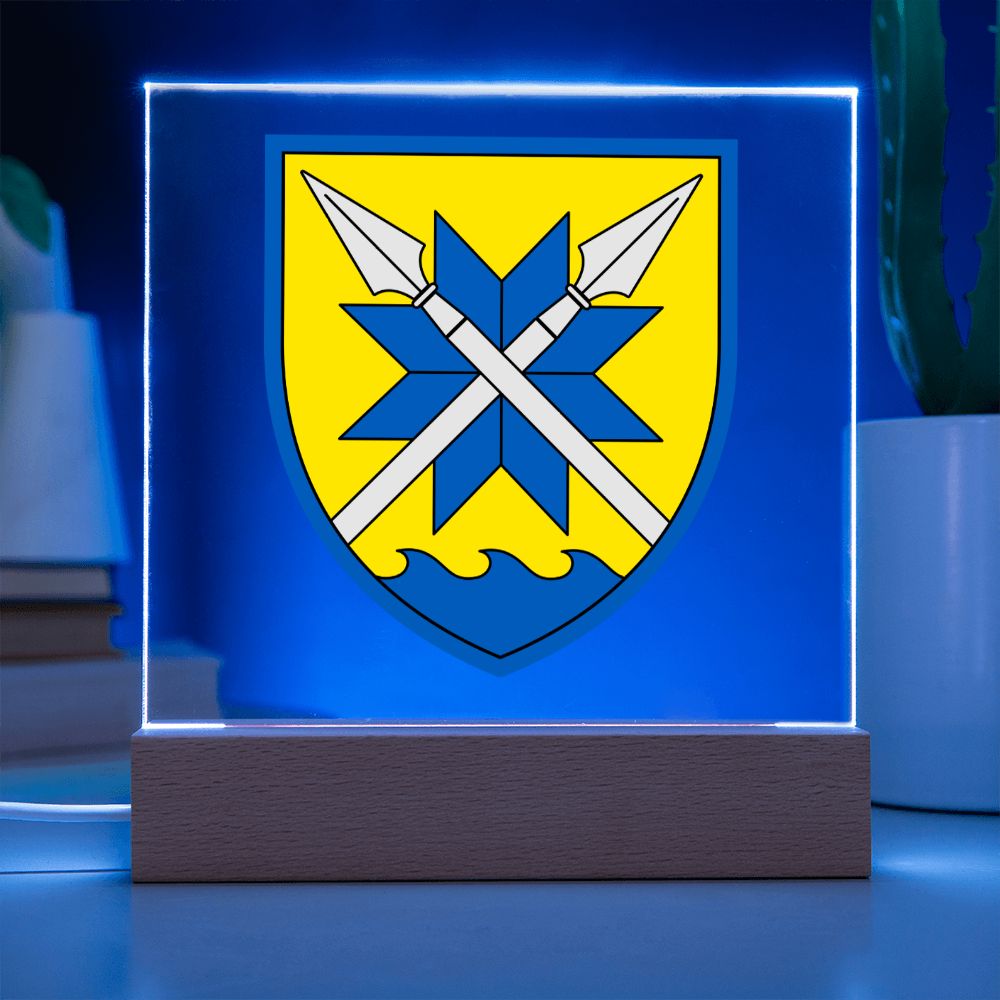 56th Motorized Infantry Brigade (Ukraine) - Square Acrylic Plaque