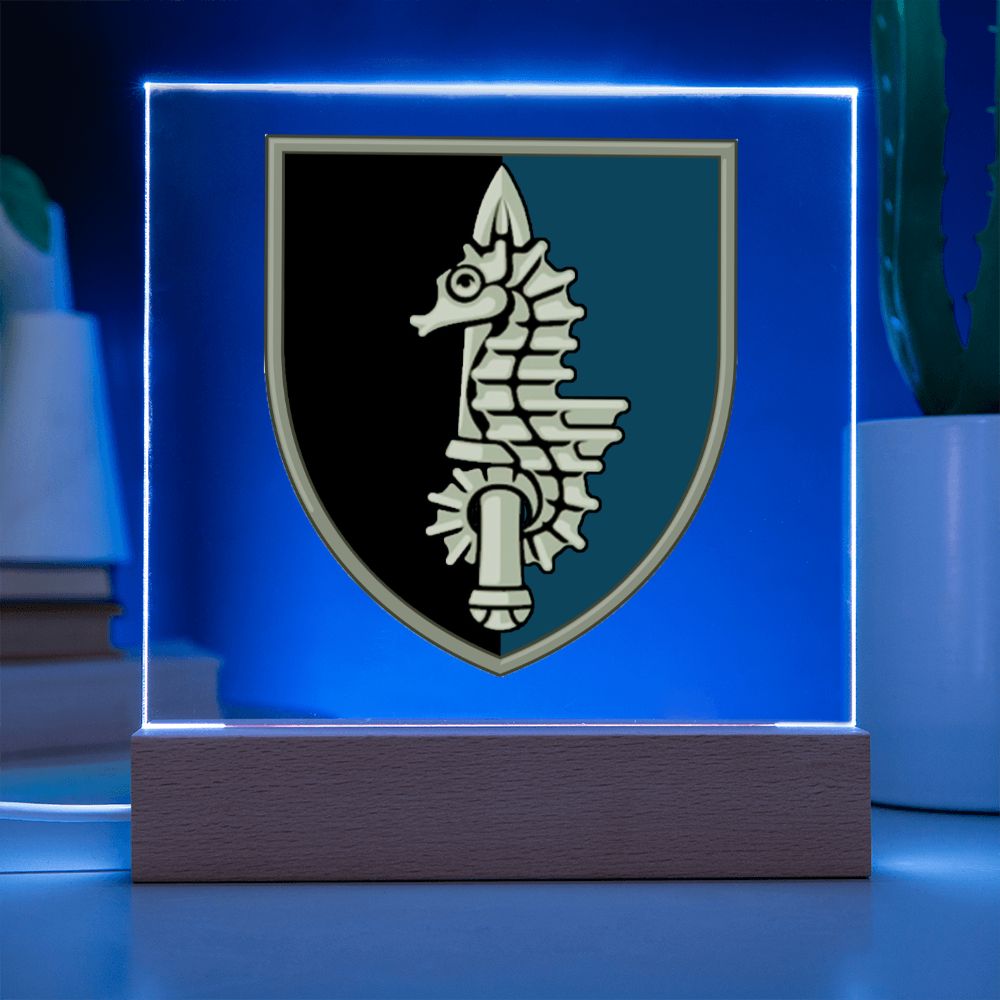 73rd Maritime Special Operations Center (Ukraine) - Square Acrylic Plaque