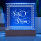 Sister of the Groom (White) - Square Acrylic Plaque