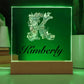 Kimberly 01 - Square Acrylic Plaque