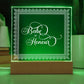 Babe of Honour (White) - Square Acrylic Plaque