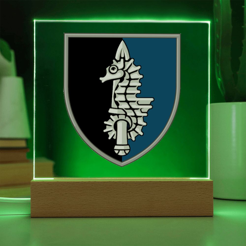 73rd Maritime Special Operations Center (Ukraine) - Square Acrylic Plaque