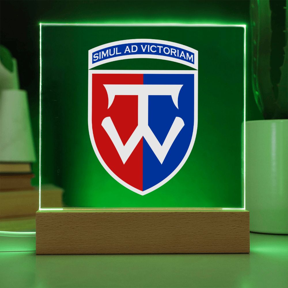 58th Motorized Infantry Brigade (Ukraine) - Square Acrylic Plaque