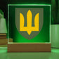 Ground Forces (Ukraine) - Square Acrylic Plaque