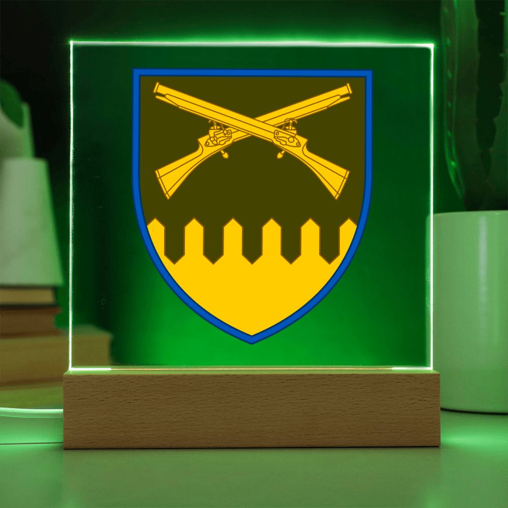 92nd Mechanized Brigade (Ukraine) - Square Acrylic Plaque