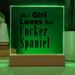 Cocker Spaniel - Square Acrylic Plaque