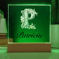 Patricia 01 - Square Acrylic Plaque