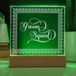 Groom Squad (White) - Square Acrylic Plaque