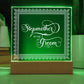 Stepmother of the Groom (White) - Square Acrylic Plaque