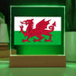 Welsh Flag - Square Acrylic Plaque