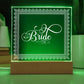 Bride (White) - Square Acrylic Plaque