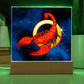 Zodiac Sign Scorpio - Square Acrylic Plaque