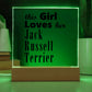 Jack Russell Terrier - Square Acrylic Plaque