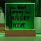 Yorkshire Terrier - Square Acrylic Plaque