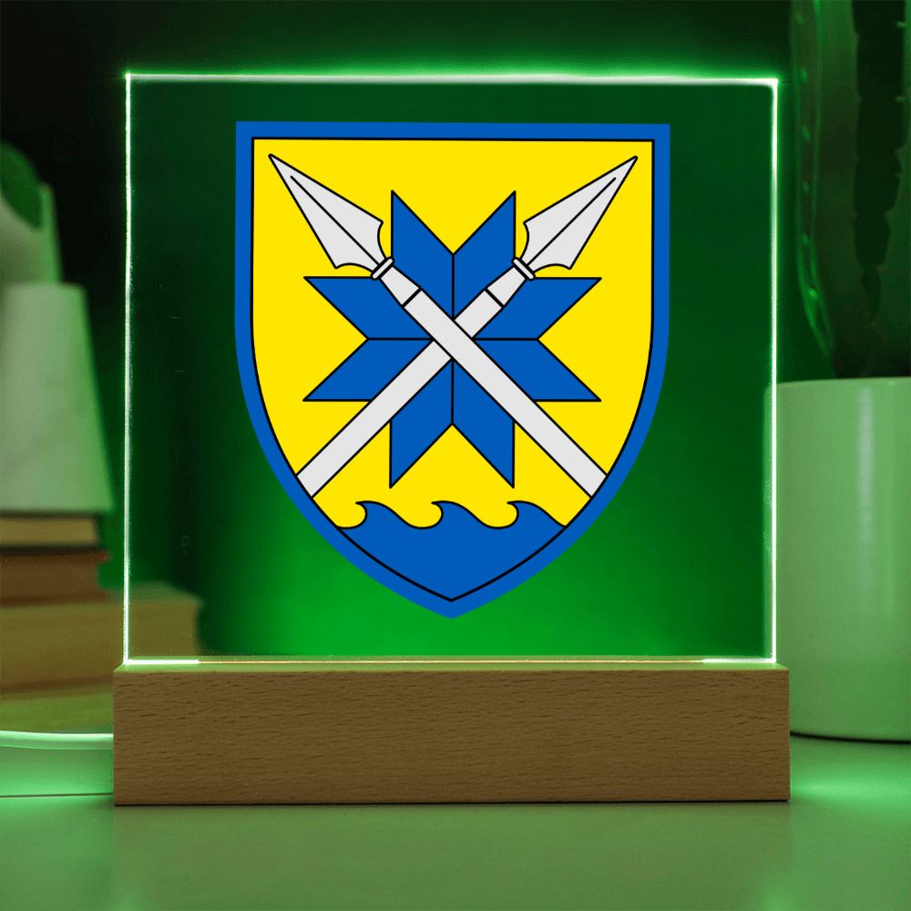 56th Motorized Infantry Brigade (Ukraine) - Square Acrylic Plaque