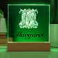 Margaret 01 - Square Acrylic Plaque