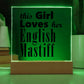 English Mastiff - Square Acrylic Plaque