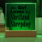 Shetland Sheepdog - Square Acrylic Plaque