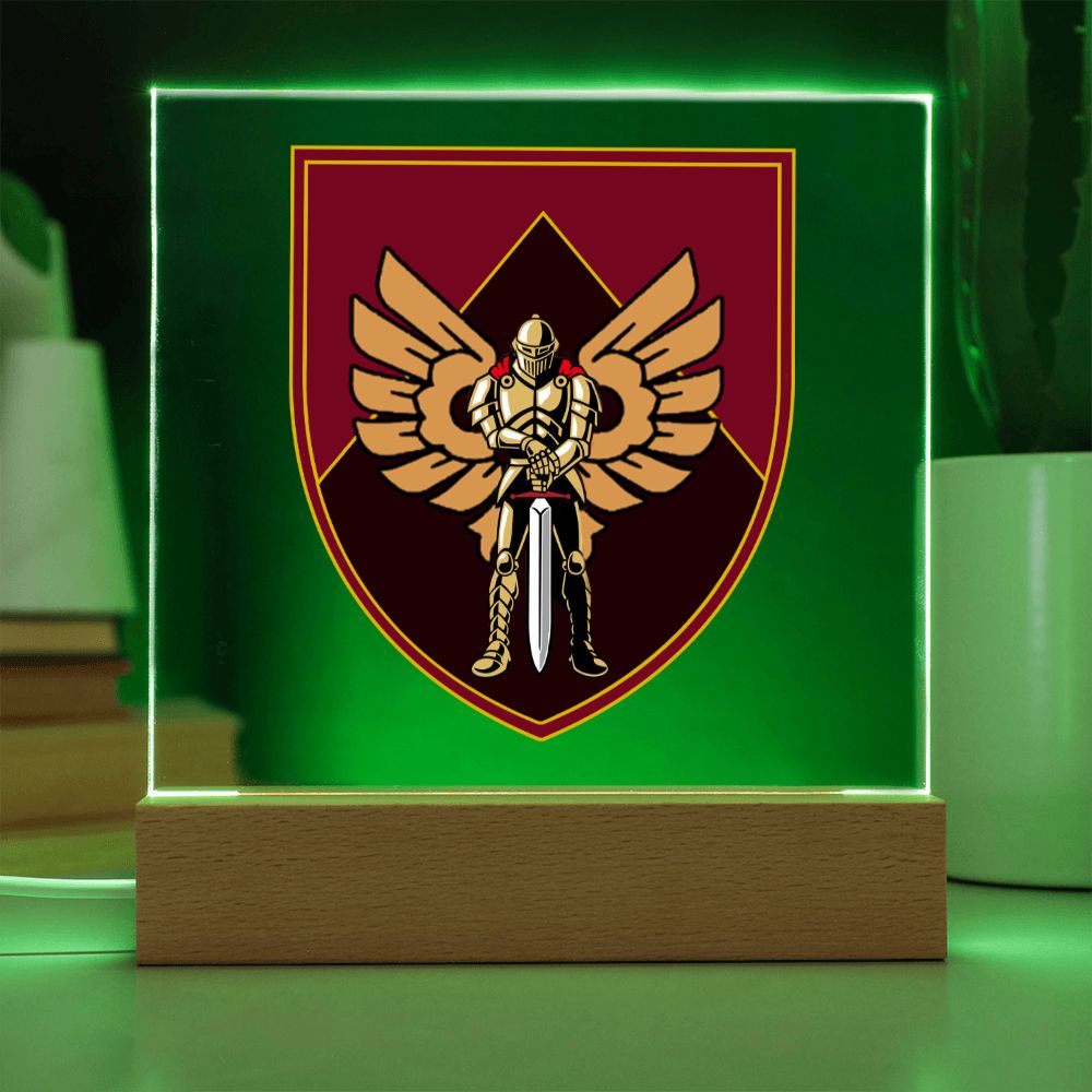 46th Air Assault Brigade (Ukraine) - Square Acrylic Plaque