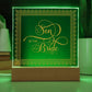 Son of the Bride (Gold) - Square Acrylic Plaque