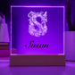 Susan 01 - Square Acrylic Plaque