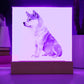 Dog Lover Collection (Watercolor) 02 - Square Acrylic Plaque