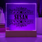 Susan v2 - Square Acrylic Plaque