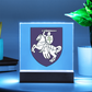 Pahonia (Belarus) - Square Acrylic Plaque With LED Lights