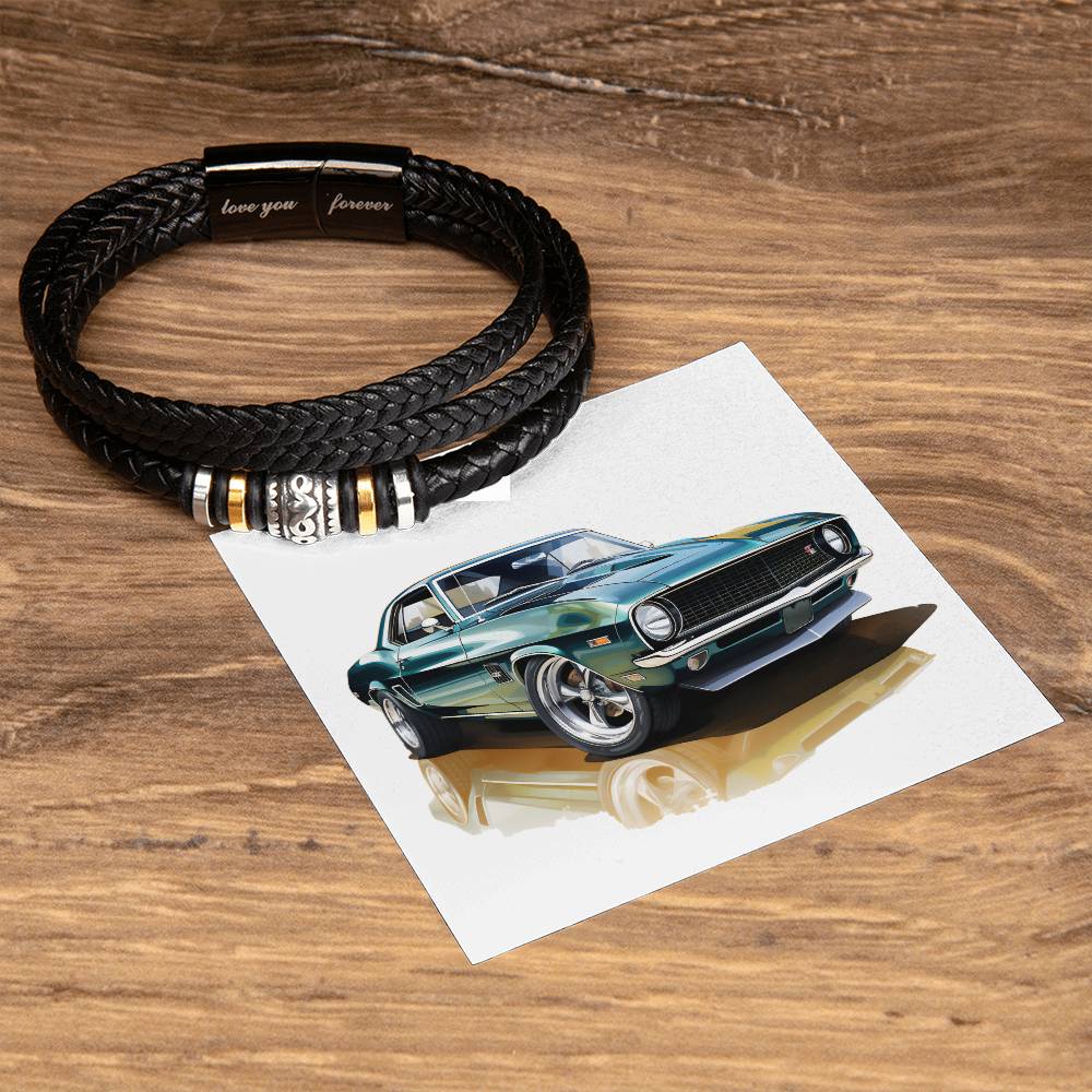 Muscle Car 11 - Men's "Love You Forever" Bracelet