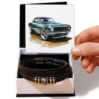 Muscle Car 11 - Men's "Love You Forever" Bracelet
