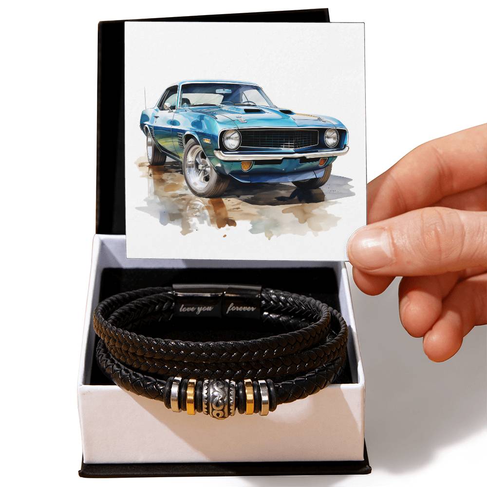Muscle Car 12 - Men's "Love You Forever" Bracelet
