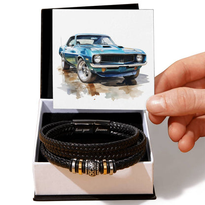 Muscle Car 12 - Men's "Love You Forever" Bracelet