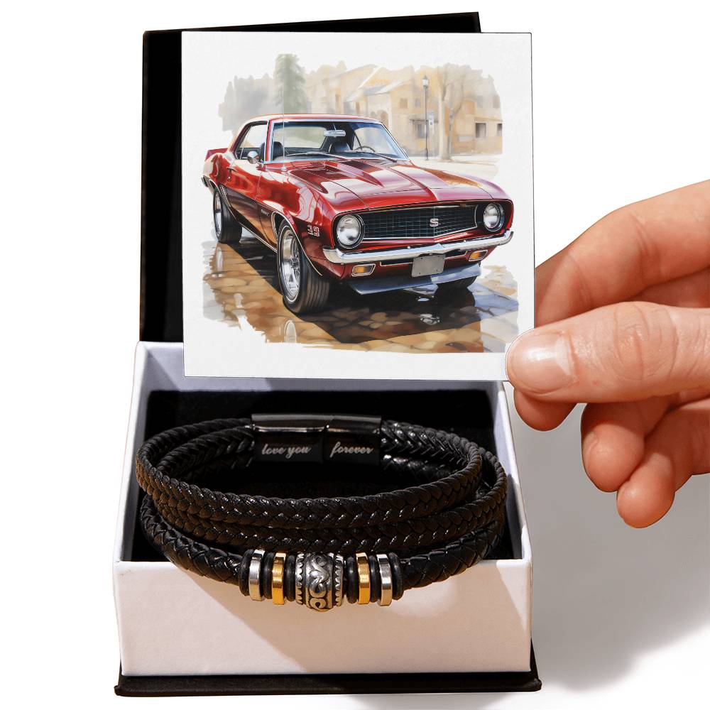 Muscle Car 04 - Men's "Love You Forever" Bracelet