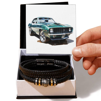 Muscle Car 09 - Men's "Love You Forever" Bracelet