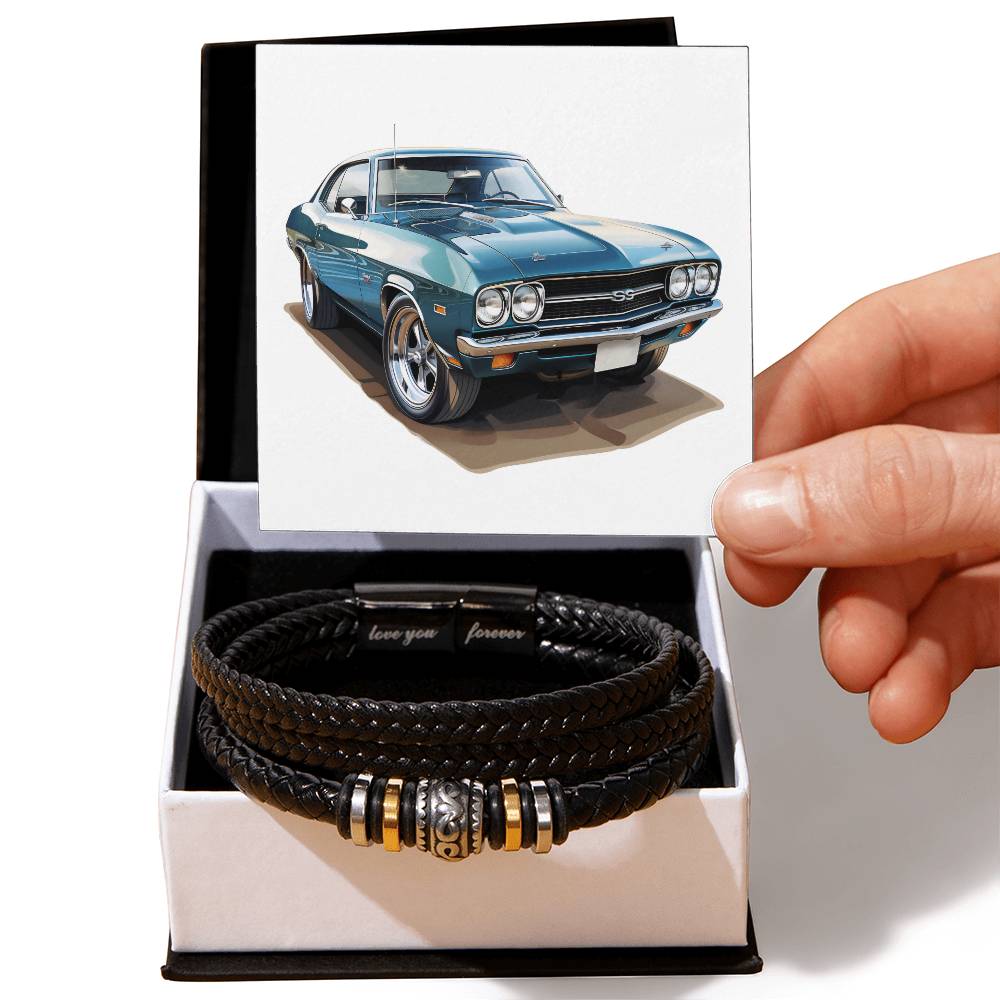 Muscle Car 05 - Men's "Love You Forever" Bracelet