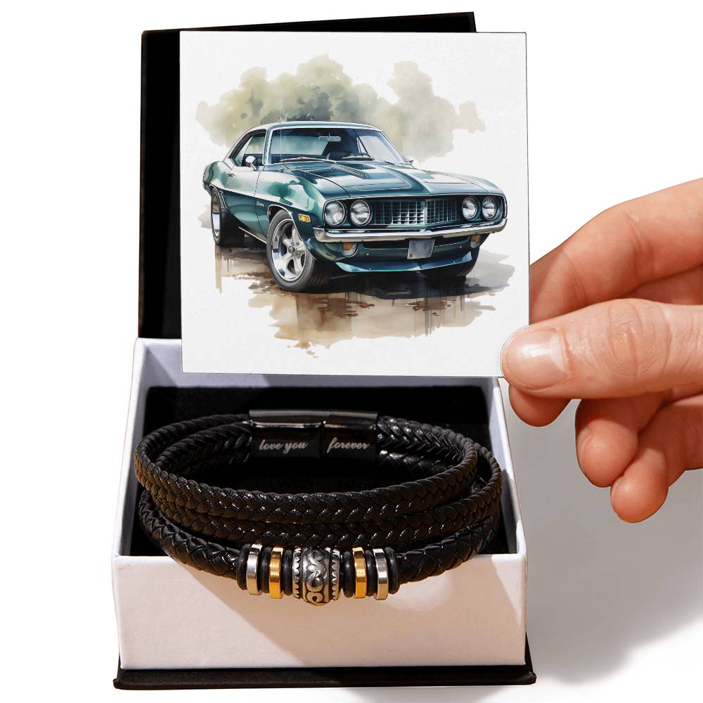 Muscle Car 13 - Men's "Love You Forever" Bracelet
