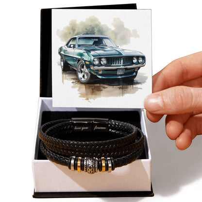 Muscle Car 13 - Men's "Love You Forever" Bracelet