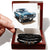 Muscle Car 05 - Men's "Love You Forever" Bracelet With Mahogany Style Luxury Box
