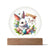 Happy Easter Bunny Sign 01 - Circle Acrylic Plaque