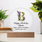 Happy Birthday Blythe v02 - Circle Acrylic Plaque