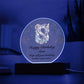 Happy Birthday Sara v01 - Circle Acrylic Plaque