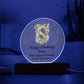 Happy Birthday Susan v01 - Circle Acrylic Plaque