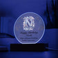 Happy Birthday Nicole v01 - Circle Acrylic Plaque
