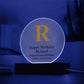 Happy Birthday Richard v01 - Circle Acrylic Plaque